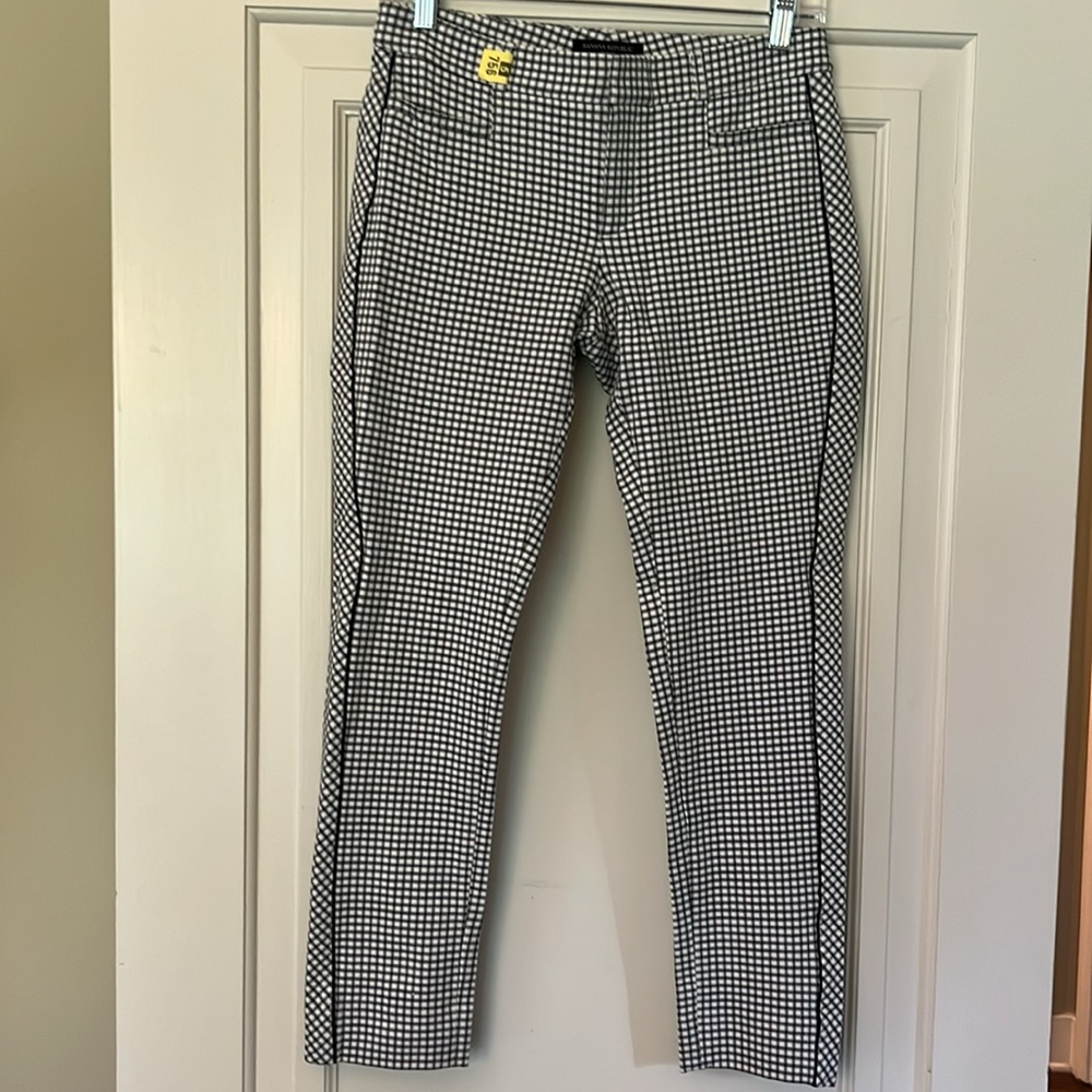 Banana Republic Sloan mid rise ankle length slimming bi-stretch pants